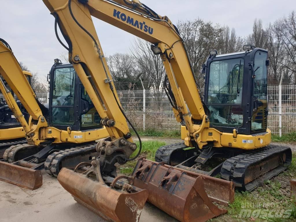 Komatsu PC55MR-5 Minigraafmachines < 7t