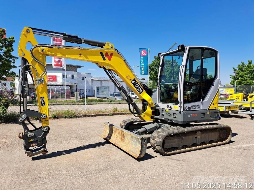 Wacker Neuson ET58 Rupsgraafmachines
