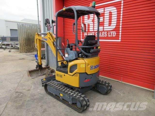 XCMG XE 18 E Minigraafmachines < 7t