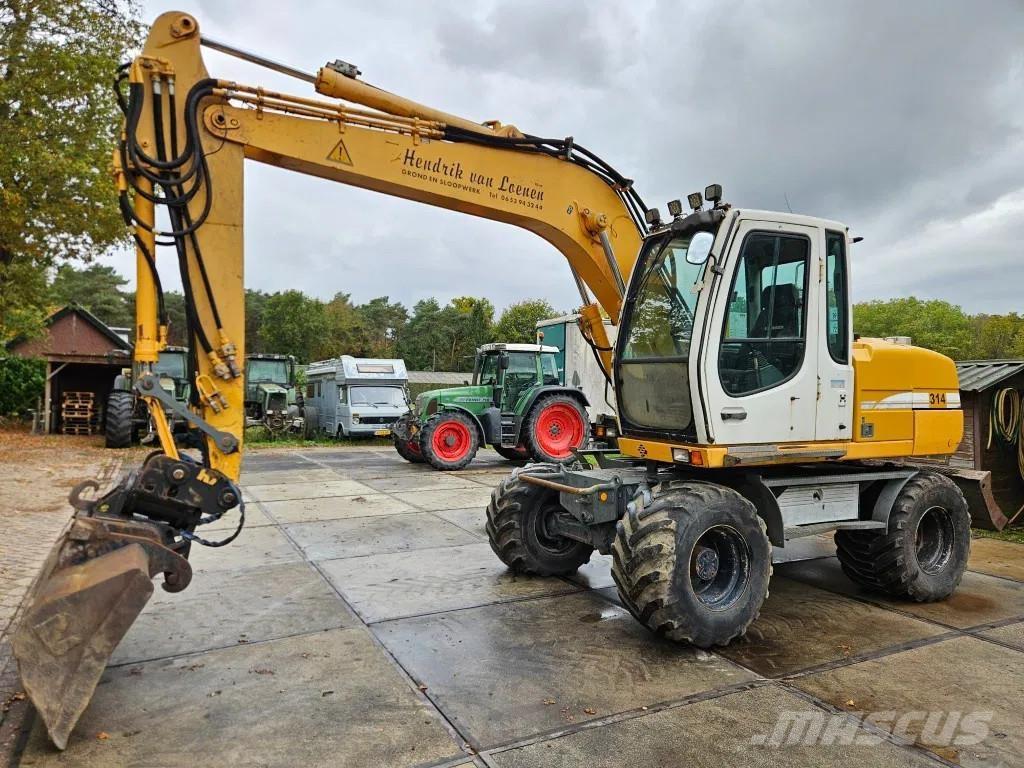 Liebherr A 314 Wielgraafmachines