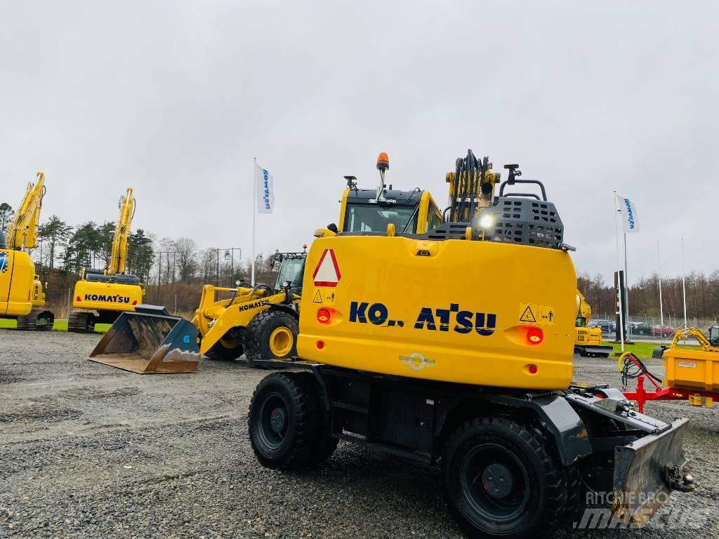 Komatsu PW148-11 Wielgraafmachines