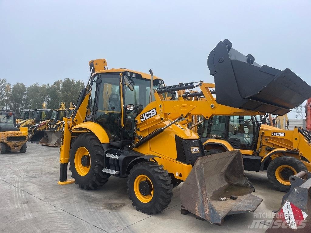 JCB 3 CX / 0 hours ! Graaf-laadcombinaties