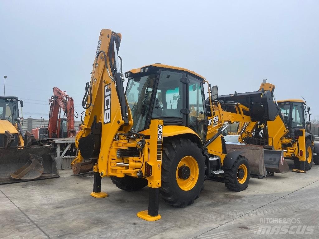 JCB 3 CX / 0 hours ! Graaf-laadcombinaties