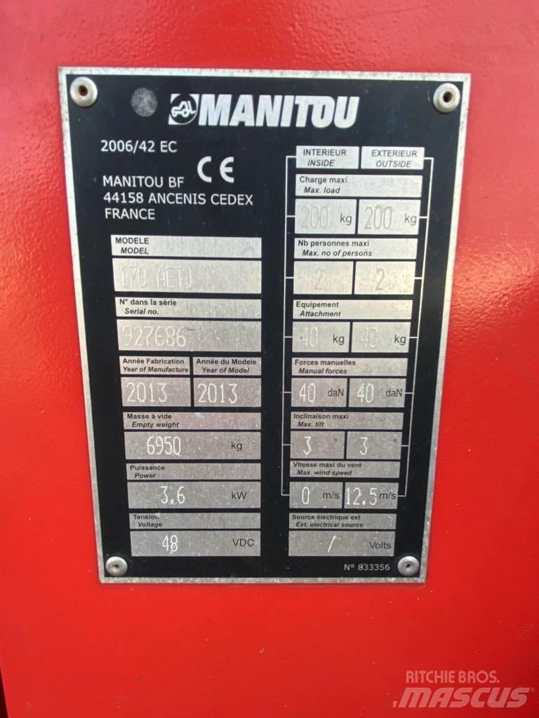 Manitou 170AETJ-L Knikarmhoogwerkers