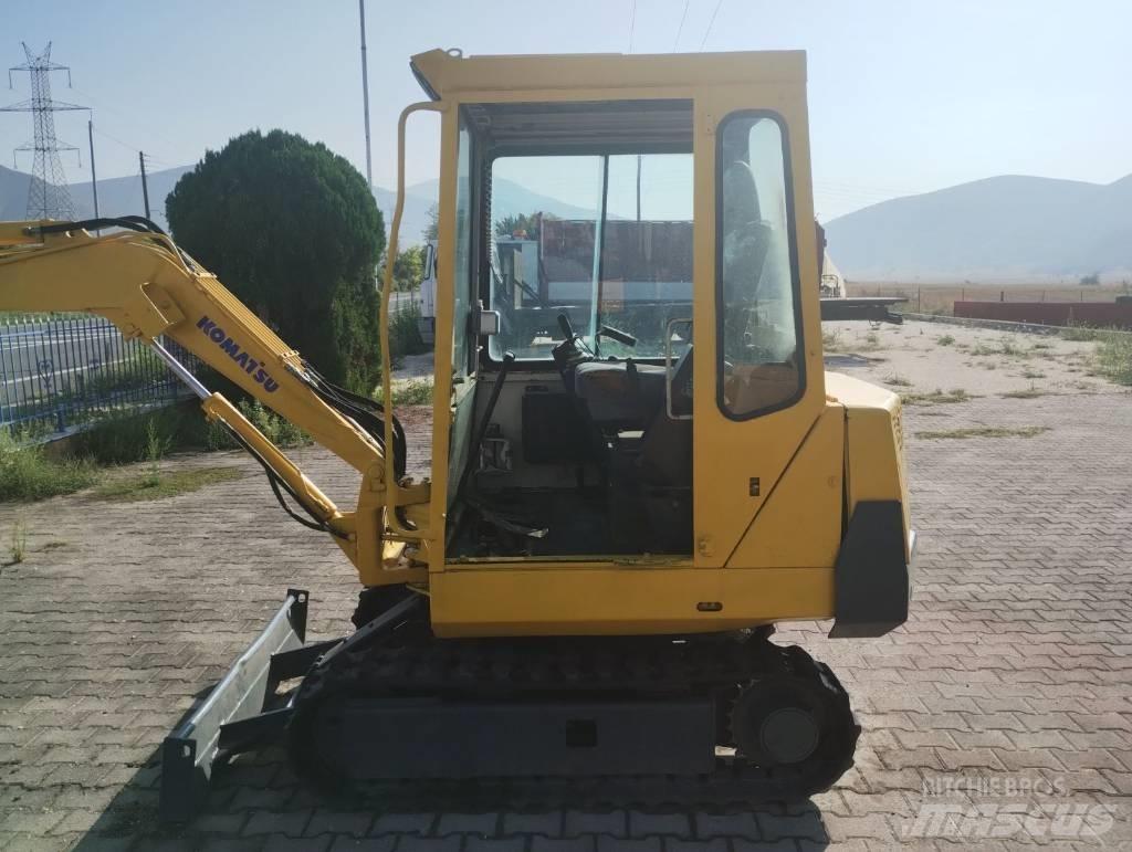 Komatsu PC 10 Rupsgraafmachines