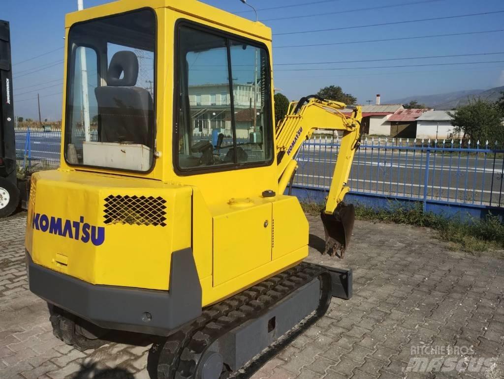 Komatsu PC 10 Rupsgraafmachines