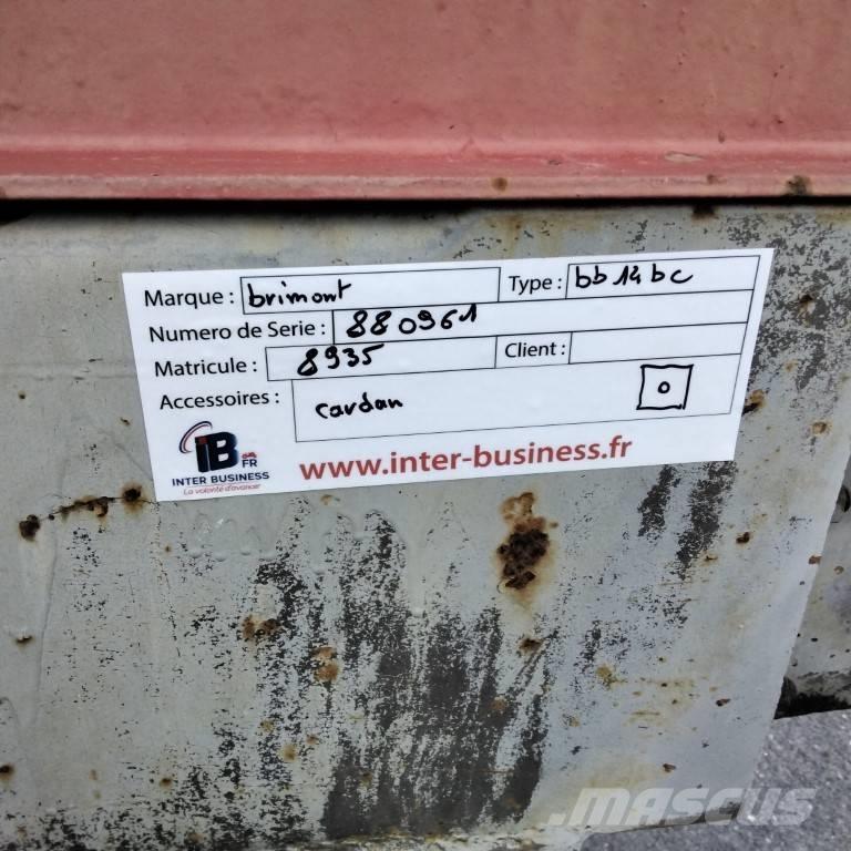 Brimont BB14BC Kipperaanhangers