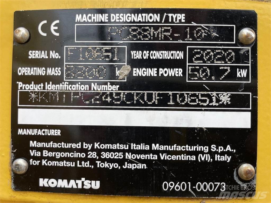Komatsu PC88MR-10 Wielgraafmachines