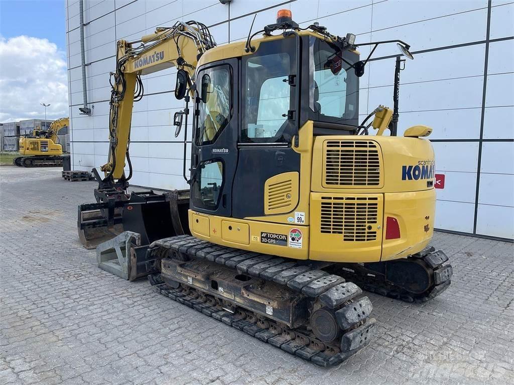 Komatsu PC88MR-10 Wielgraafmachines