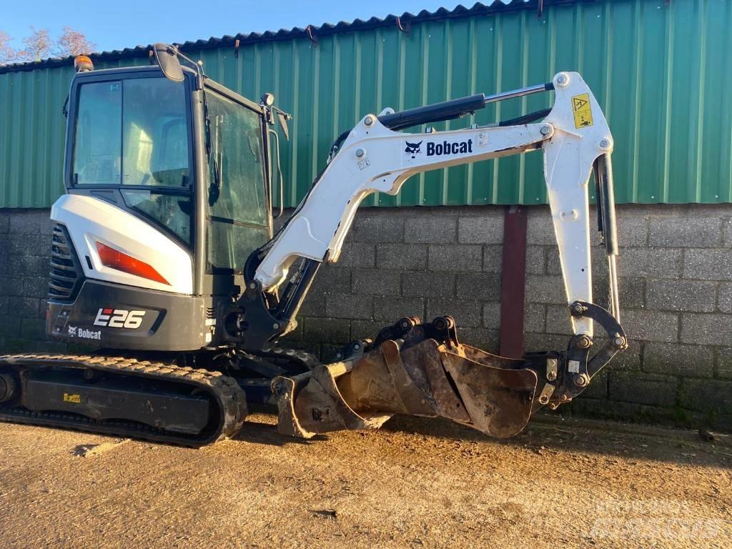 Bobcat E 26 Minigraafmachines < 7t