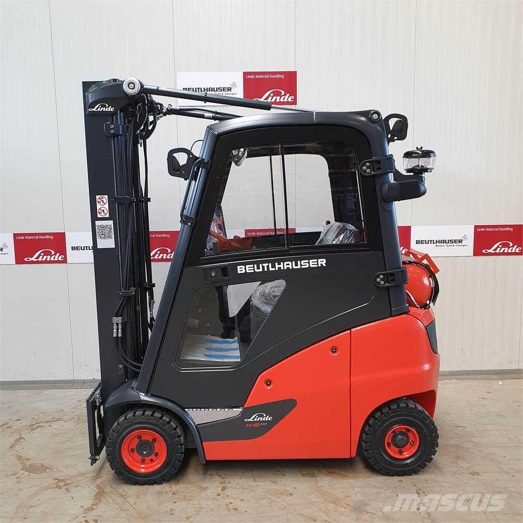 Linde H16T LPG heftrucks