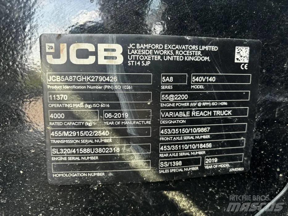 JCB 540-140 Verreikers
