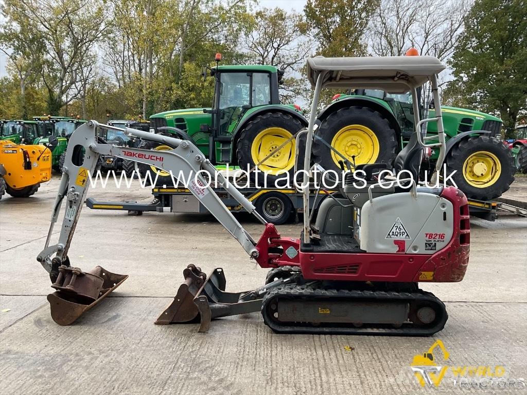 Takeuchi TB 216 Minigraafmachines < 7t