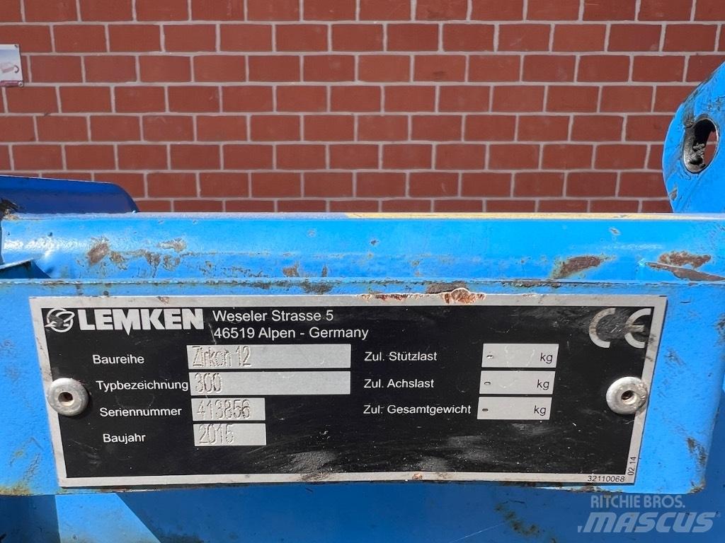 Lemken Zirkon 12 Rotorkopeggen / rototillers