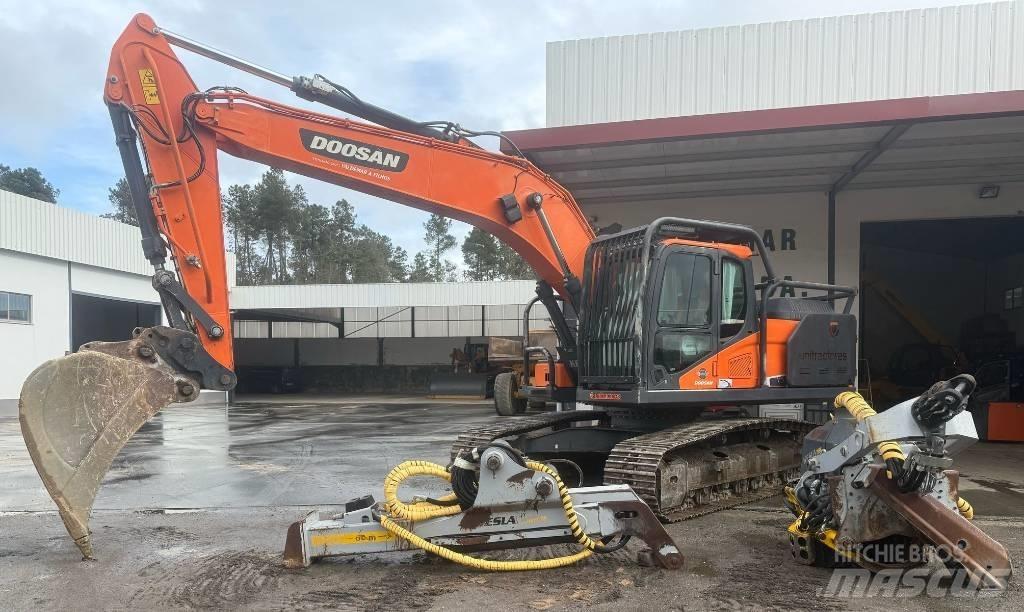 Doosan DX 235 Graafmachines voor de bosbouw
