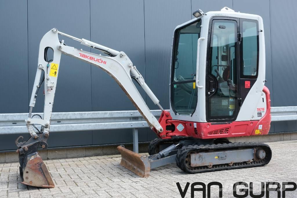 Takeuchi TB216 | 2018 Minigraafmachines < 7t