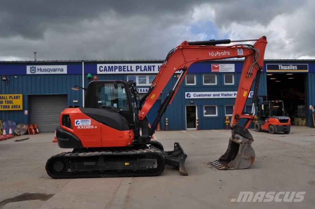 Kubota KX 085-5 Minigraafmachines < 7t