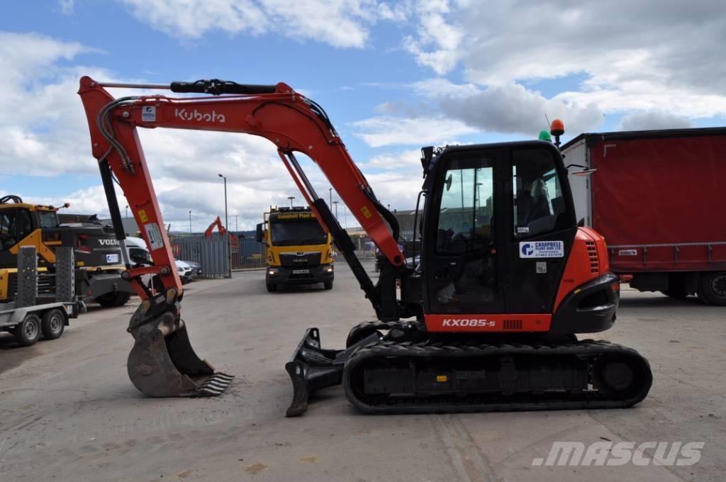 Kubota KX 085-5 Minigraafmachines < 7t