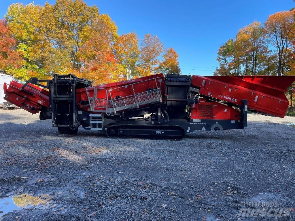 Terex Finlay 883+ Zeefinstallatie
