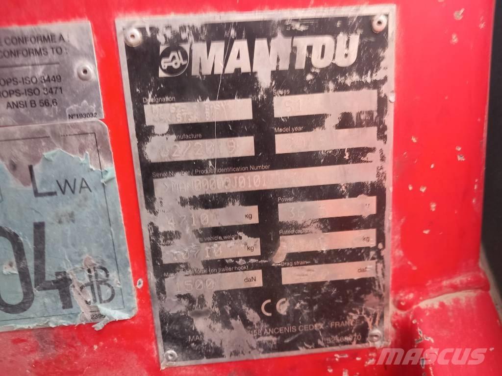 Manitou MT 625 Verreikers