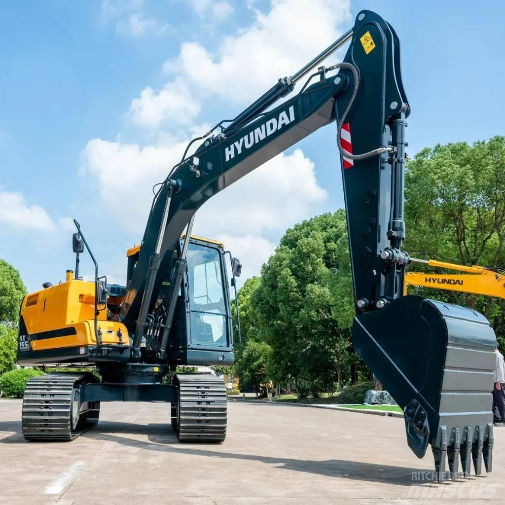 Hyundai HX155 Rupsgraafmachines