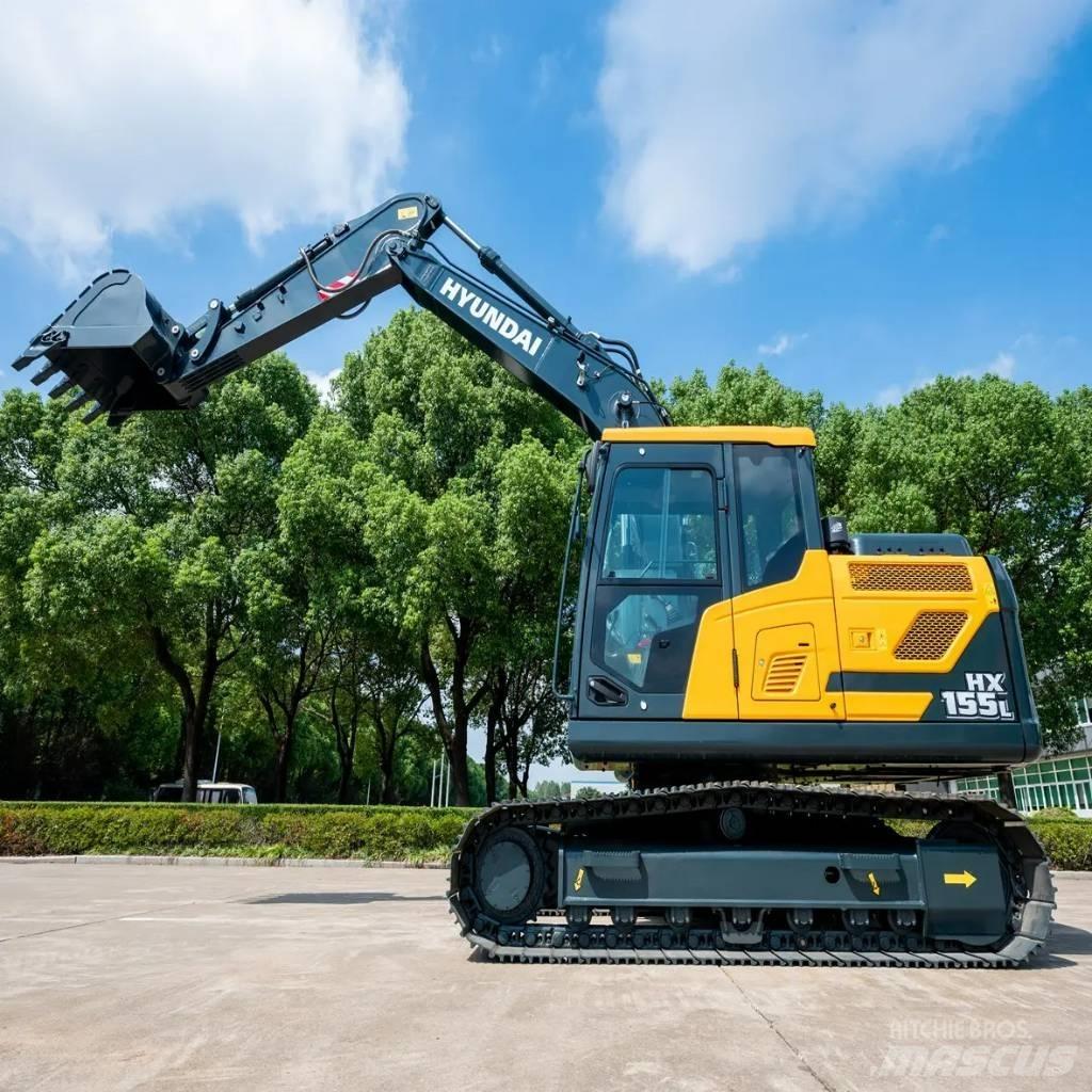 Hyundai HX155 Rupsgraafmachines