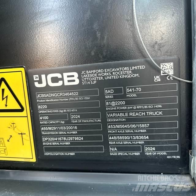 JCB 541-70 Verreikers