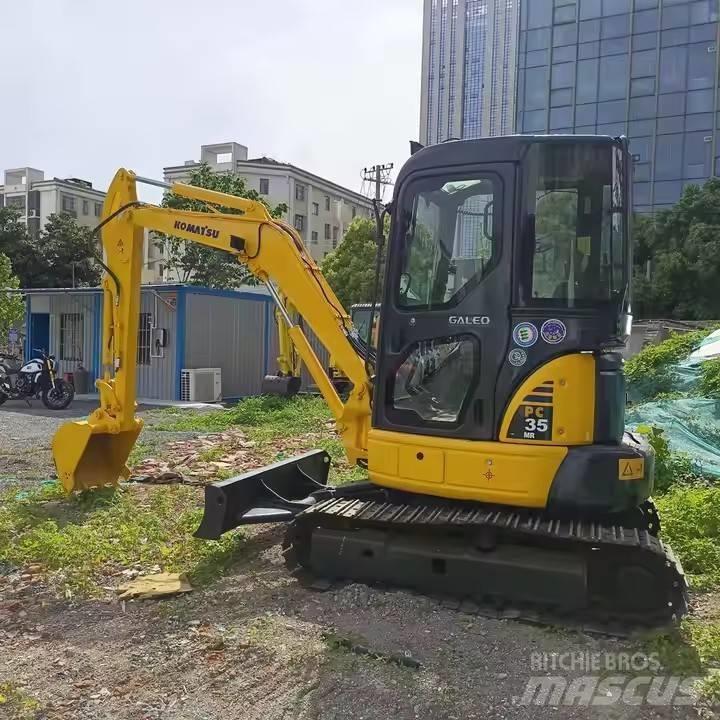 Komatsu PC35MR Rupsgraafmachines