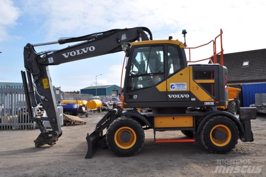 Volvo EWR 170 Wielgraafmachines