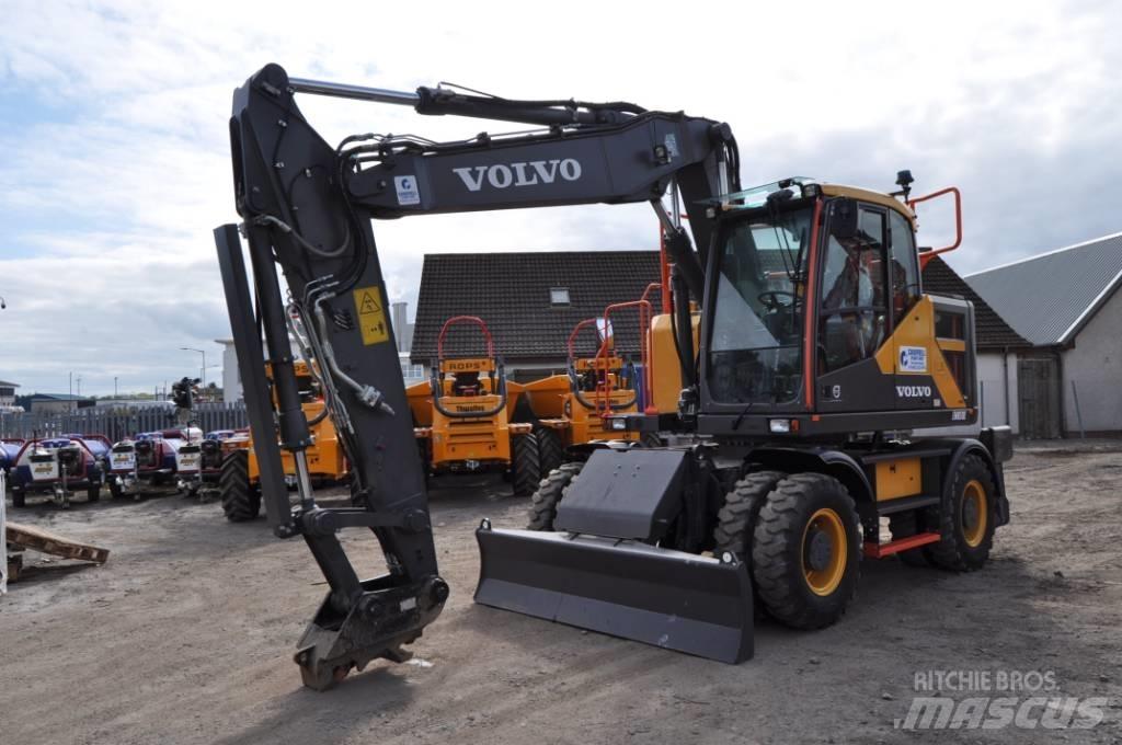 Volvo EWR 170 Wielgraafmachines