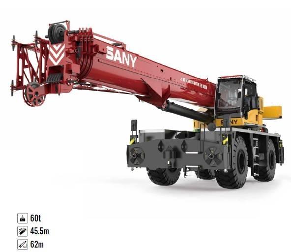 Sany SRE600 Ruwterrein kranen