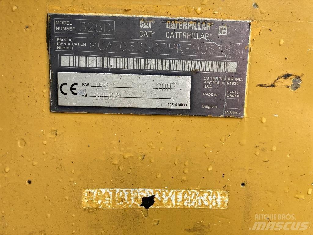 CAT 325 D Rupsgraafmachines