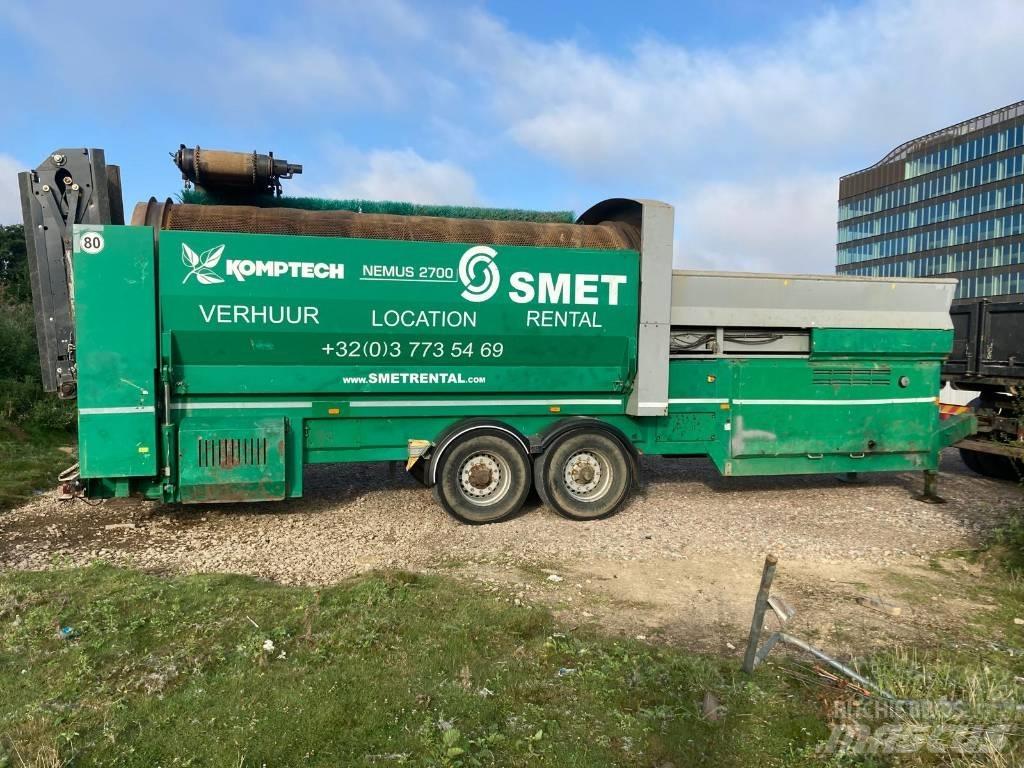 Komptech Nemus 2700 Mobiele zeefinstallaties