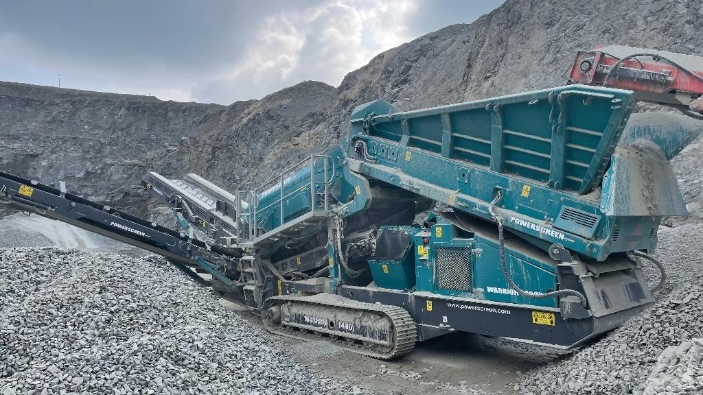 PowerScreen 1400 Zeefinstallatie
