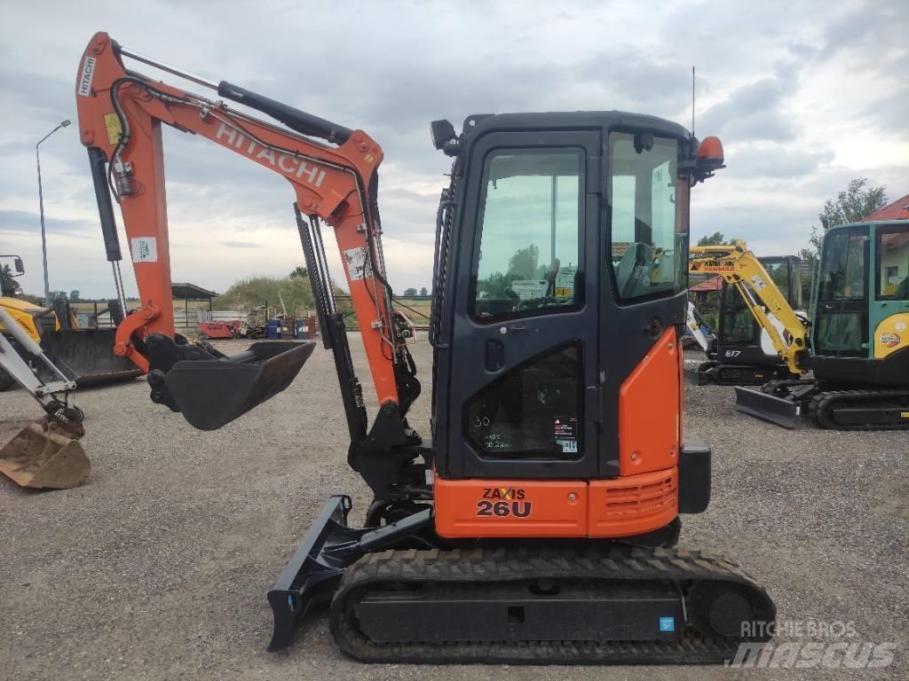 Hitachi ZX 26 U-6 Minigraafmachines < 7t