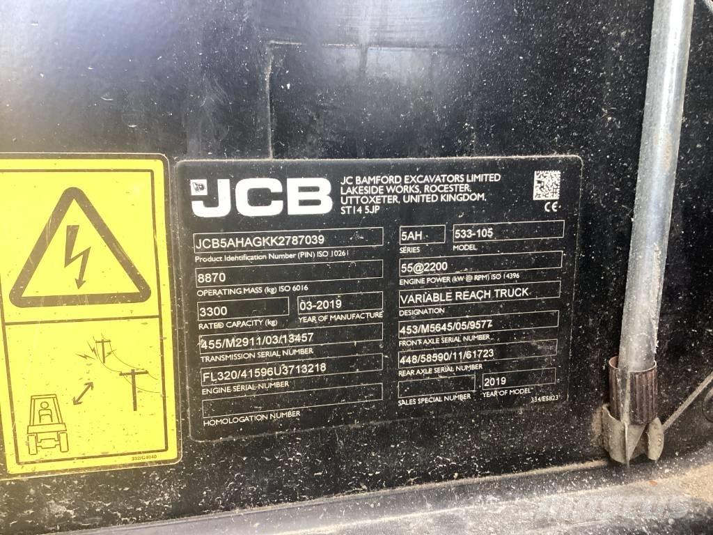 JCB 533-105 Verreikers