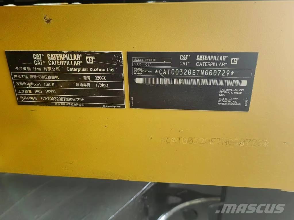 CAT 320GX Rupsgraafmachines