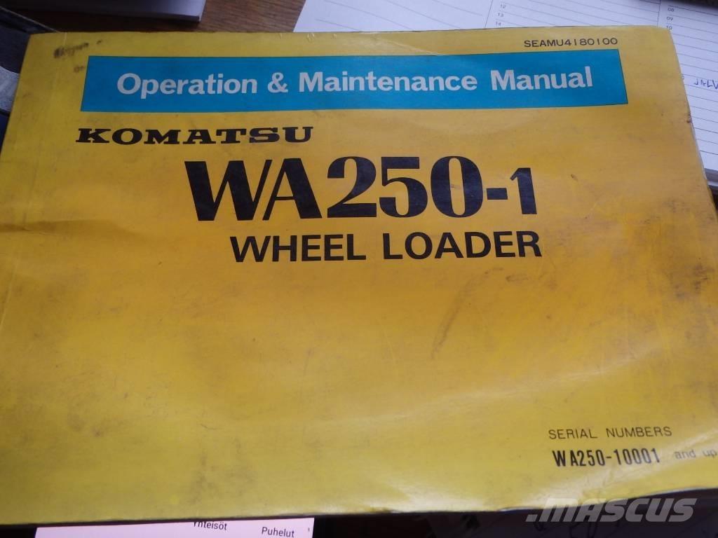 Komatsu WA 250-1 Wielladers