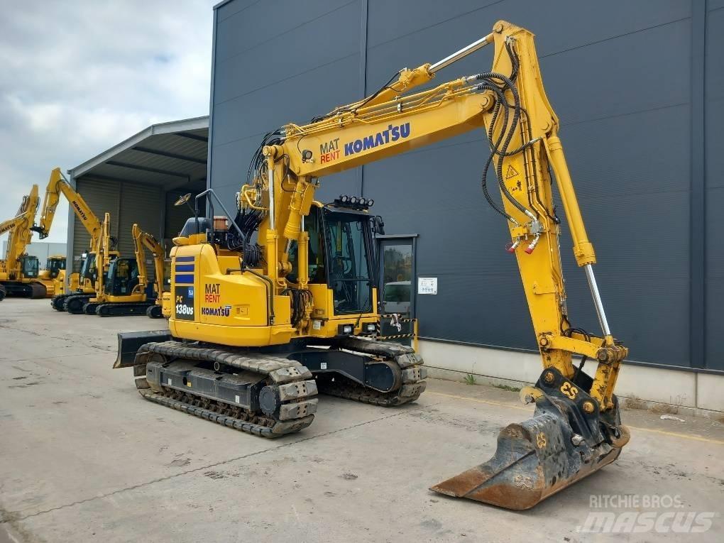 Komatsu PC138US-11E0 Rupsgraafmachines