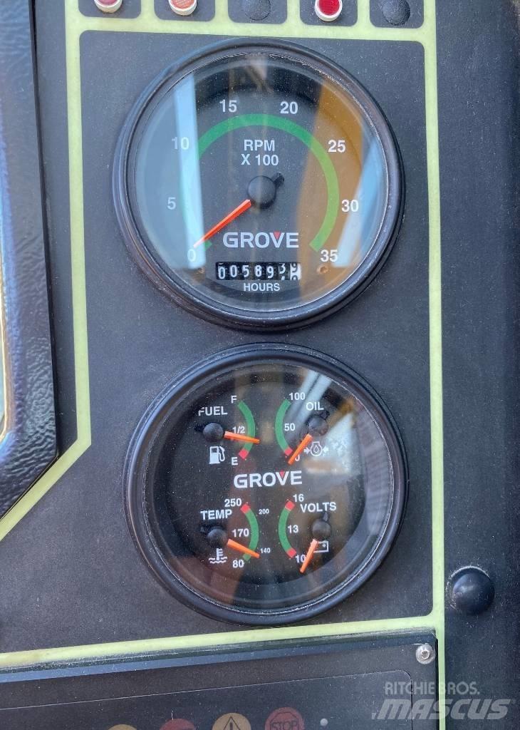 Grove TMS 700 E Vlakke laadvloer met kraan