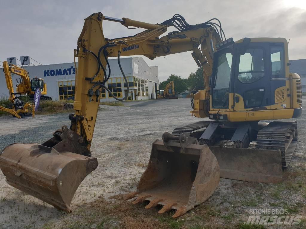 Komatsu PC138US-8 Rupsgraafmachines