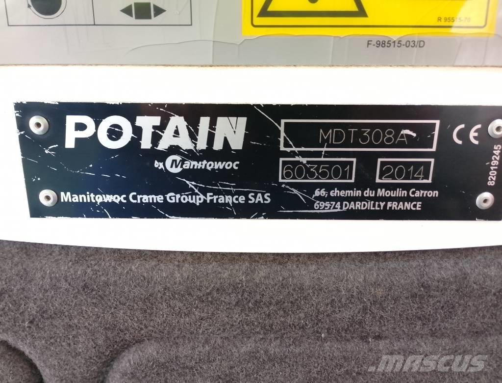 Potain MDT 308 A Torenkranen