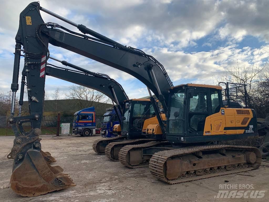 Hyundai HX220A L Rupsgraafmachines