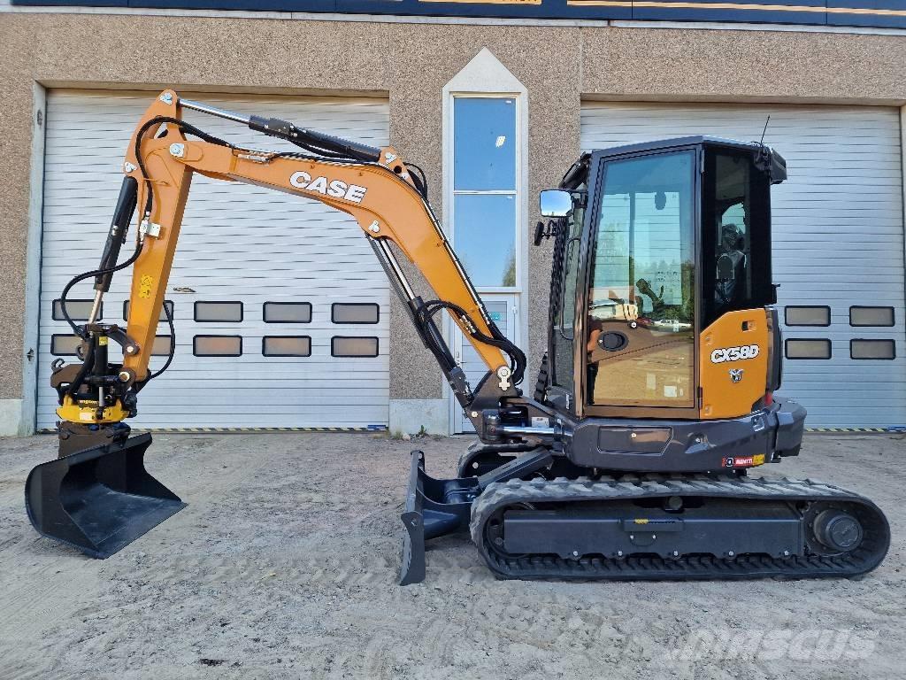 CASE CX 58 D Minigraafmachines < 7t