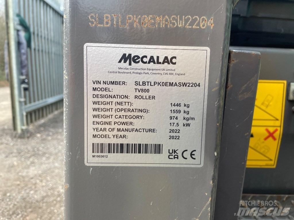 Mecalac TV 800 Duowalsen