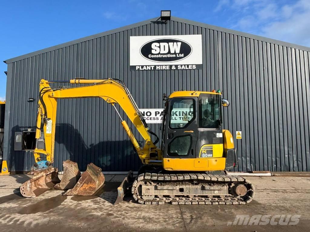 Komatsu PC 80 MR-3 Midigraafmachines 7t - 12t