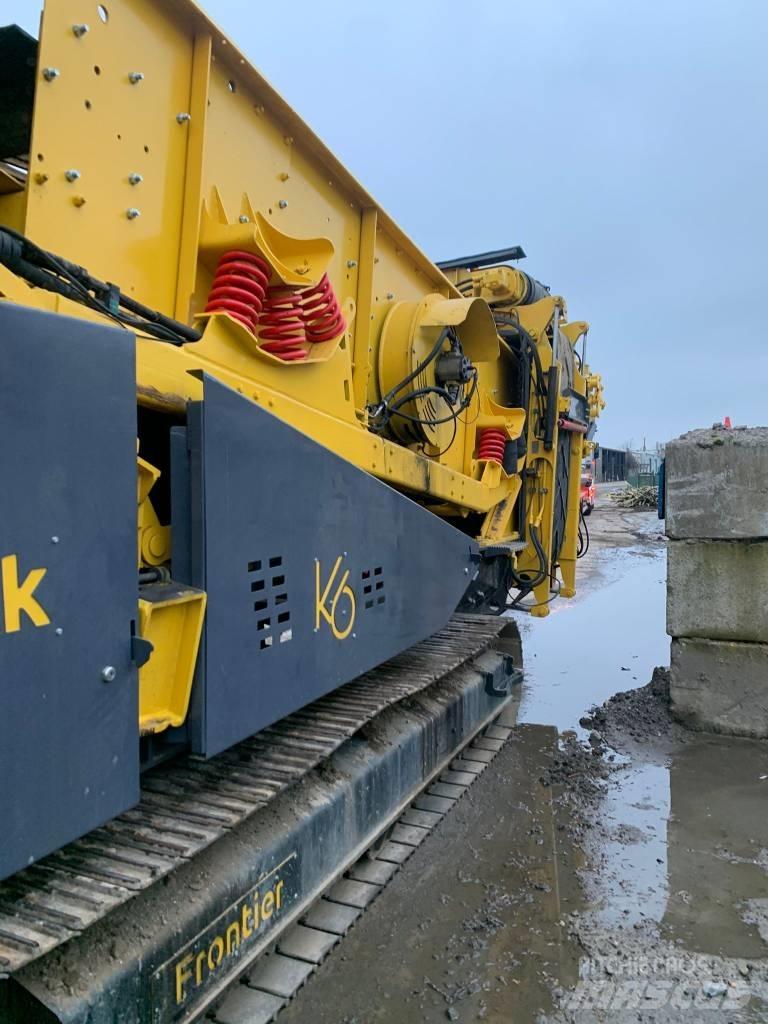 Keestrack K6 Mobiele zeefinstallaties