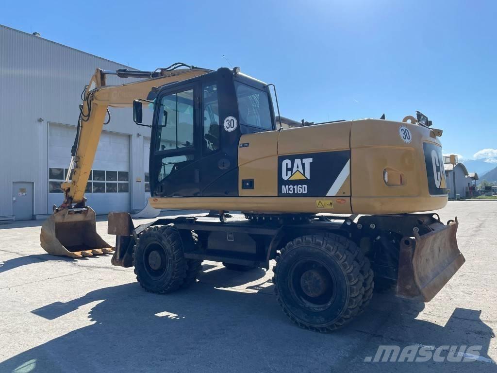 CAT M 316 D Wielgraafmachines