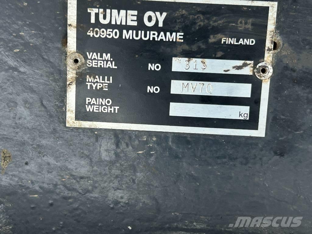 Hakki HK25 +MV70 Bosbouwaanhangers