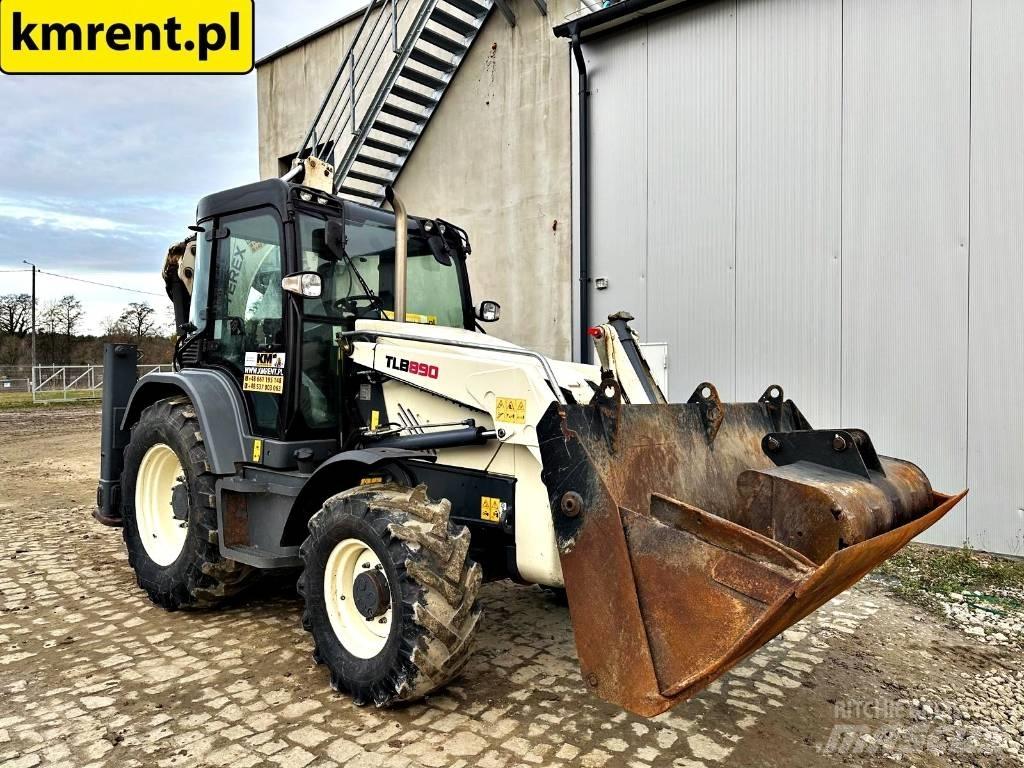 Terex TLB 890 Graaf-laadcombinaties